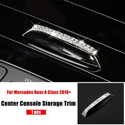 For Mercedes Benz A Class W177 2019-2024 A180 A200 A220 A250 A35 Center Console Storage Box Adjust Switch Button Crystal Trim