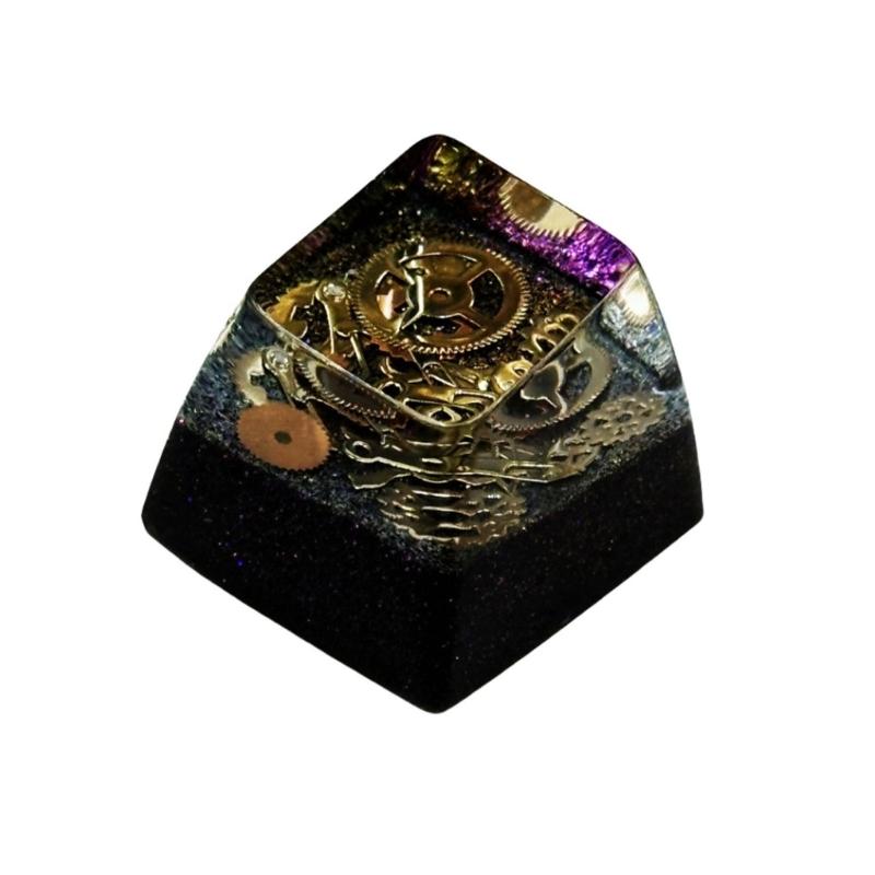 

OEM Height Clear Resin Keycap for MX Switches, Durability Resin Keycap, Smooth Texture KeyCaps Durability Build