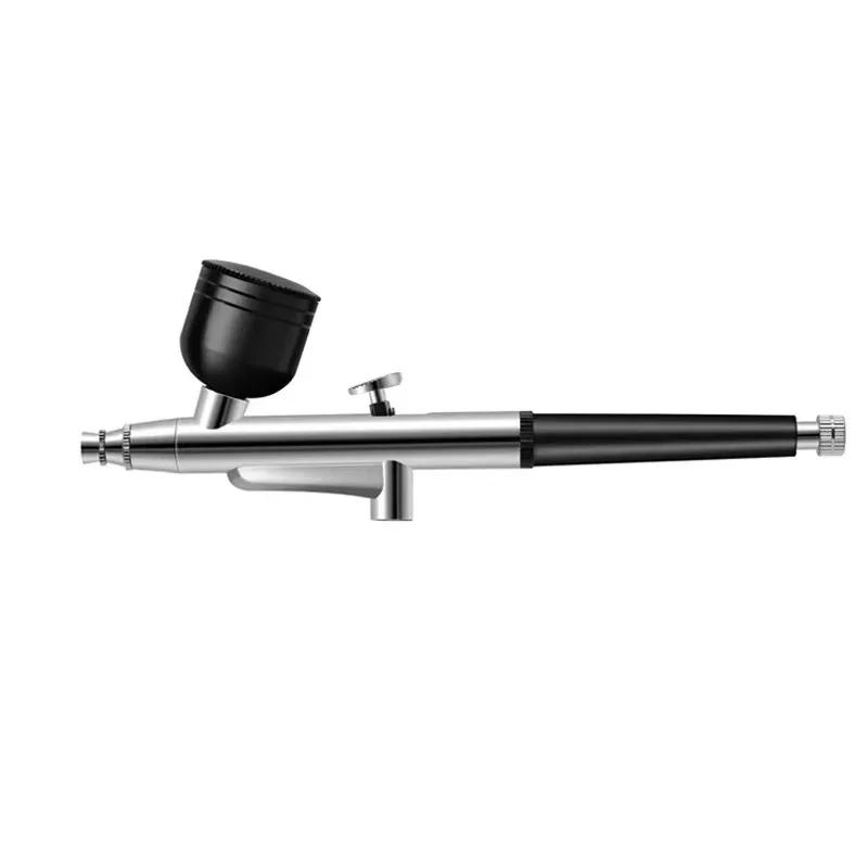 

Горячая Распродажа Портативный Аэрограф Одинарного Действия 0,3 мм Сопла Пистолет-Распылитель Ручка для Модели Торта Ногтей Покраски Автомобилей Красота Струйная Печать чёрный