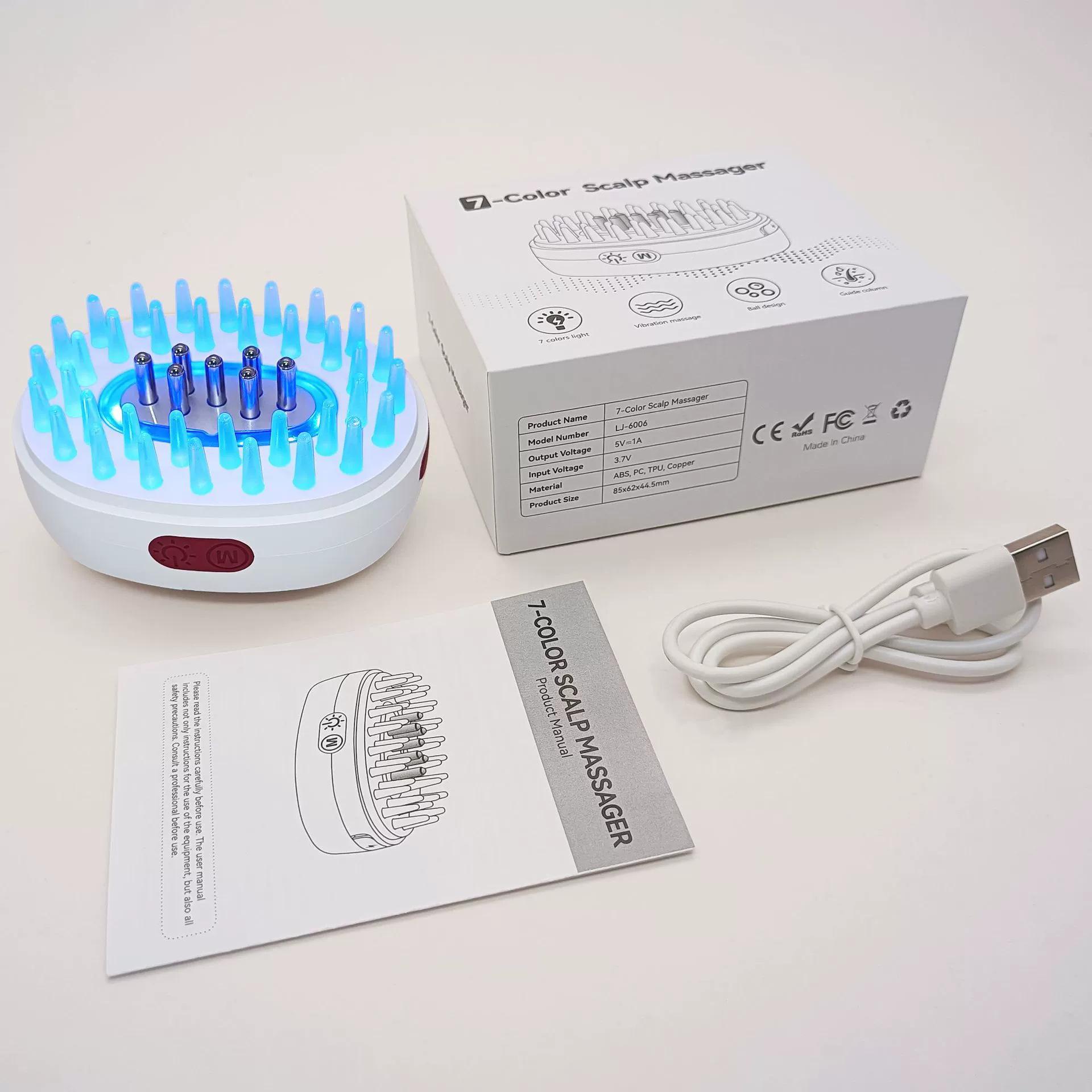

EMS Current Micro Massage Comb Red Light Hair Care Comb Skin Medicine Device Multifunctional Meridian Massage Comb 130 * 59 * 30mm