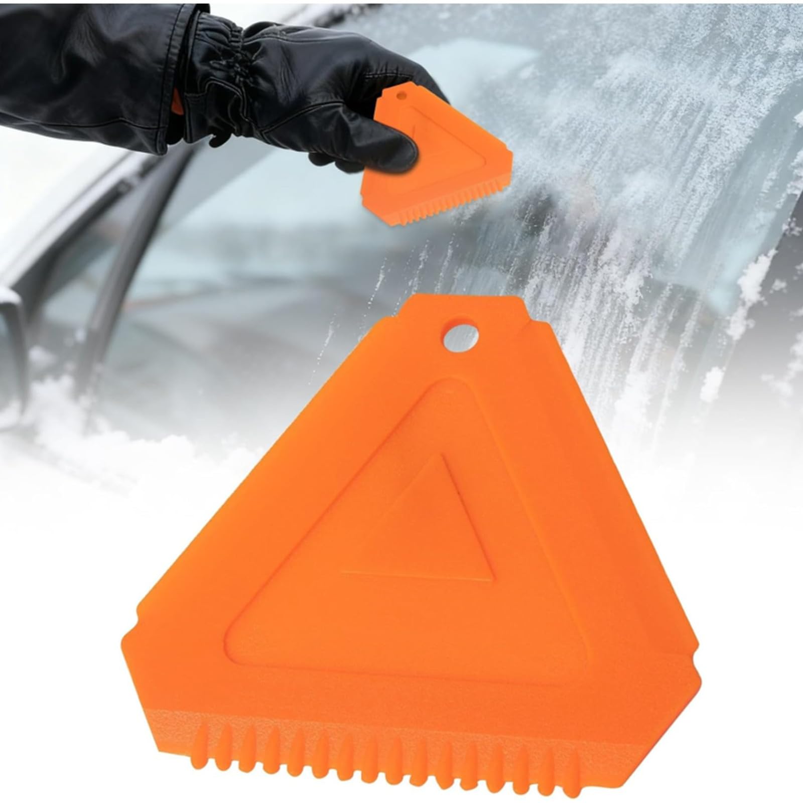 Ice Scraper, Car Snow Brush, Scraper, Snow Shoveling, Defrosting Spatula,