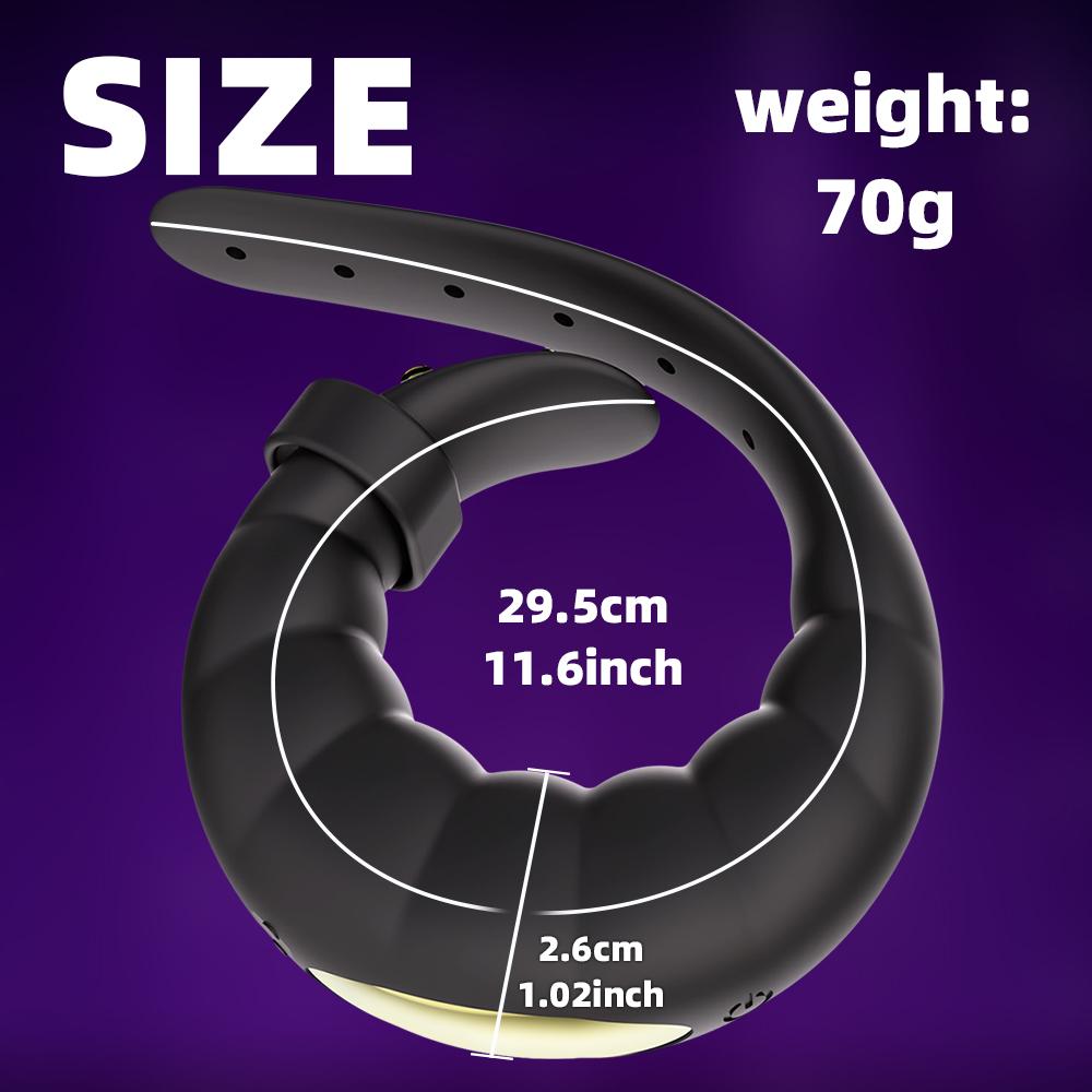 Vibrating Cock Ring 10 Vibration Modes Clitoral Stimulator G-Spot Couples Delay Ejaculation Adult Sex Toys Men Female