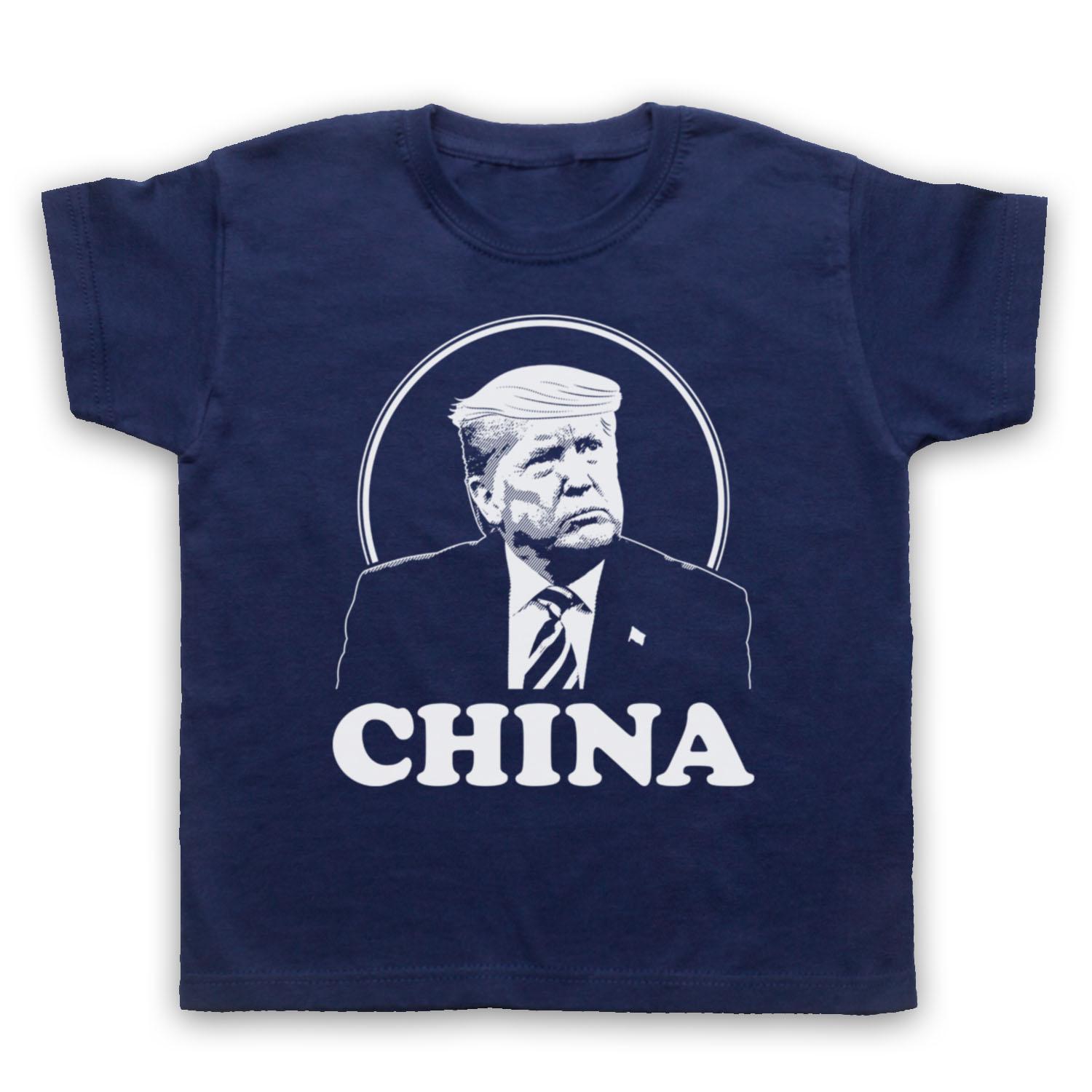 DONALD TRUMP CHINA PARODY AMERICAN PRESIDENT USA KIDS CHILDS T-shirt 100
