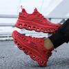 Men's Flying Woven Lightweight Breathable Comfortable Sneakers Men's Fashion Sneakers, Large Size Men's Shoes