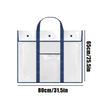Poster Bag Clear PVC Art Container Portable Bulletin Board Holder With Handle Pocket Multipurpose Poster For Students