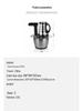 European Portable Six-in-One Electric Meat Grinder & Food Processor