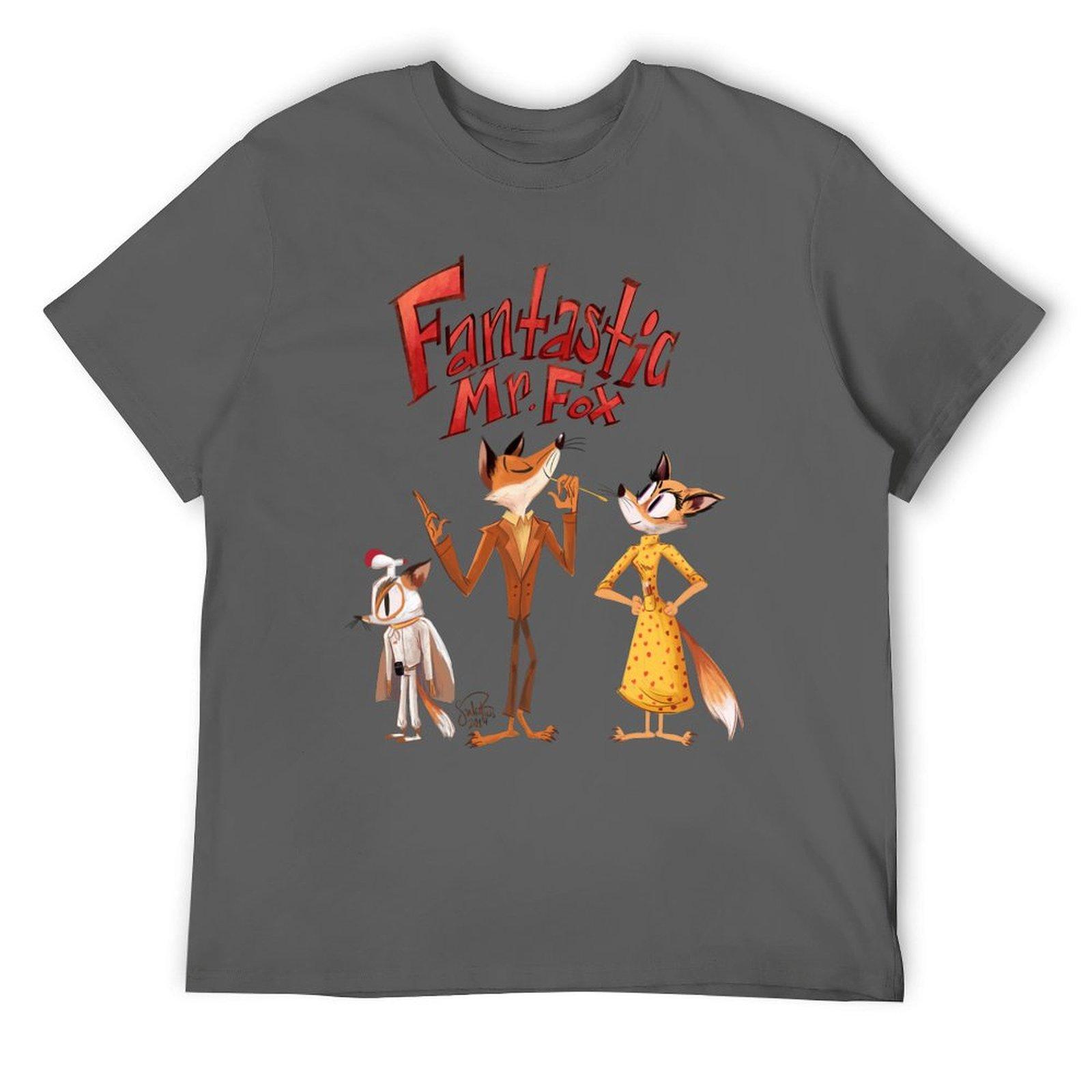 Фантастический мистер. Футболка с лисой 4XL