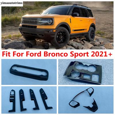 Central AC Air Frame / Window Lift / Steering Wheel / Shift Gear Panel Cover Trim Accessories For Ford Bronco Sport  - 2025