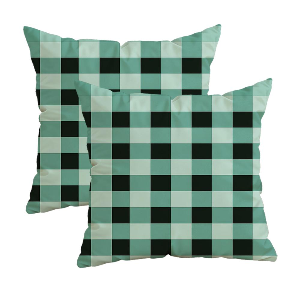 Gradient Blue Pillowcases For A Modern Lookzipper Design, Decorative Pillowcase, 45X45 Cm Pillowcase