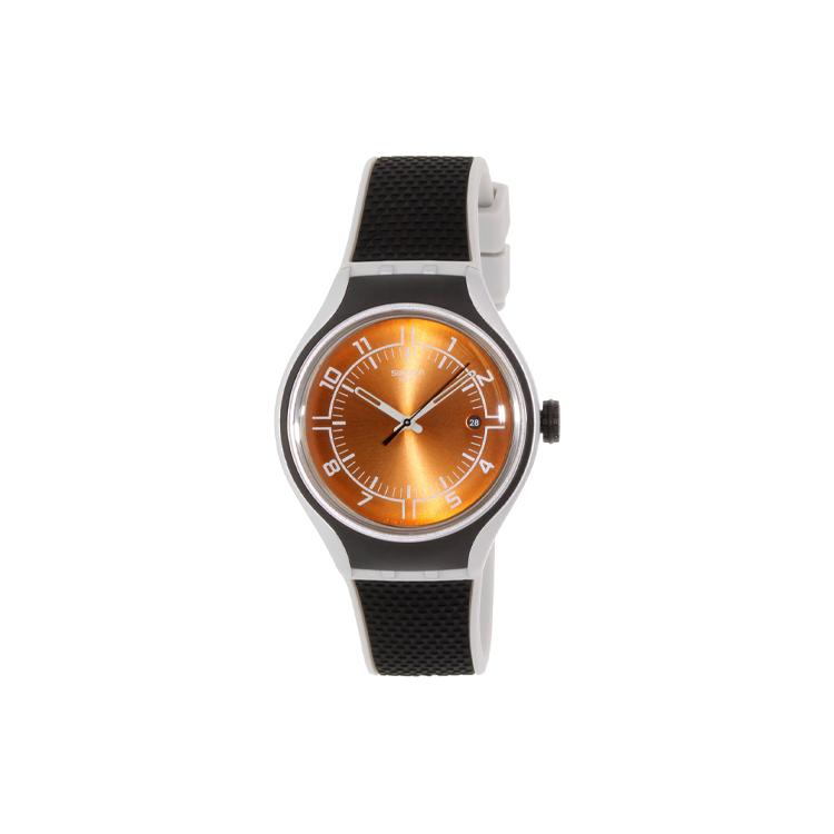 SWATCH Unisex Orange Watch YES4002 YES4002 Orange Watch Dial