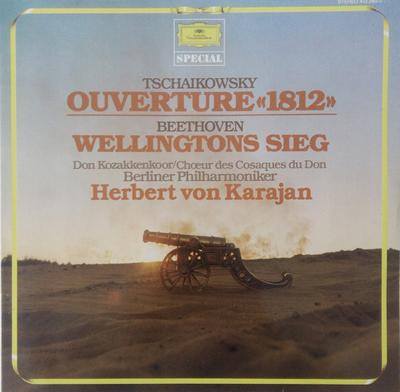 LP Record HERBERT VON KARAJAN BERLINER PHILH Beethoven Wellingtons Sieg Oder Die 4132651 DEUTSCHE GRAMMO Netherland Classical Used