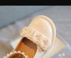 2022 Autumn Girls' Pearl Patent Leather Mary Jane Shoes - Soft Sole for Little Princess