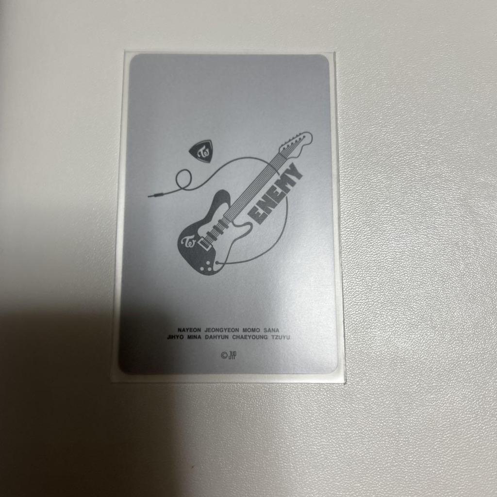 [USED] Twice Sana Trading Card Enemy