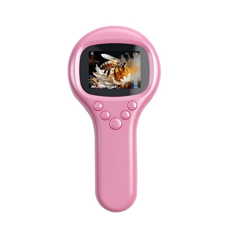 

Mini Pocket Microscope Science Experiment Utensils Handheld Laboratory Microscope Outdoor Children Stem Toy