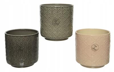 Decorative Ceramic Flower Pot 13 X 13 Cm 1 Pc.