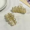 Pearl Embellished Ponytail Claw Clip for Updos and Hair Accessories