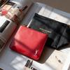 Saint Laurent Makeup Pouch - PU Leather Cosmetic & Coin Case, Luxury Free Gift with Purchase