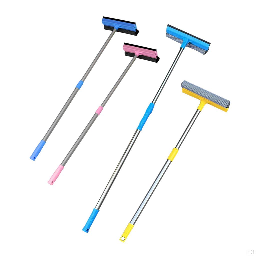 Function Window Cleaner with Telescopic Handle for Glass And Tiles