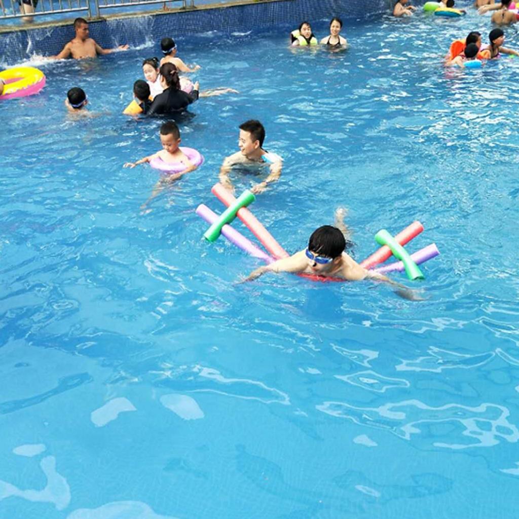 Pool Noodles Swimming Pole Connector EPE Holes Swimming Noodle Connector Pool Noodle Swimming Noodle Foam Stick Connector