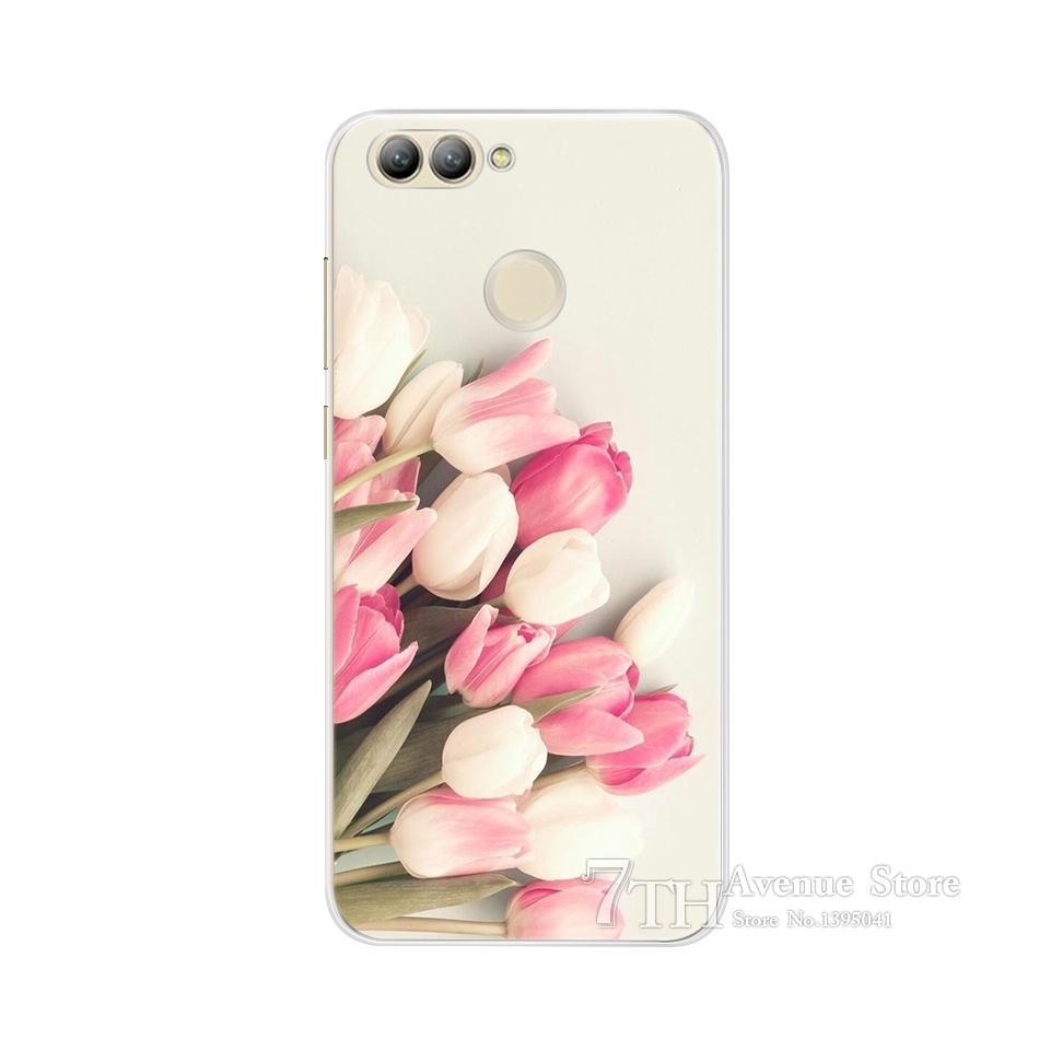 For Huawei Nova 2 Case Silicone Soft TPU Cute Cat Phone Cases For Huawei Nova 2 Nova2 Case Cover For Huawei Nova 2 PIC-LX9 Funda