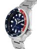 Seiko Reloj automático de acero inoxidable con bisel deportivo de 5 pulgadas SRPD53K1 Reloj 'Pepsi' para hombre