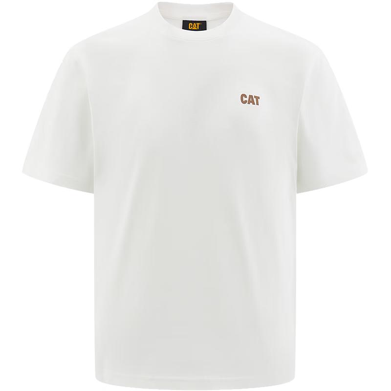 CAT Unisex Drop Shoulder Loose Fit Cotton T-Shirt M