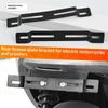 1Pcs Universal License Plate Holder Frame Motorcycles Numbers Plates Fixed Bracket Modification Accessories