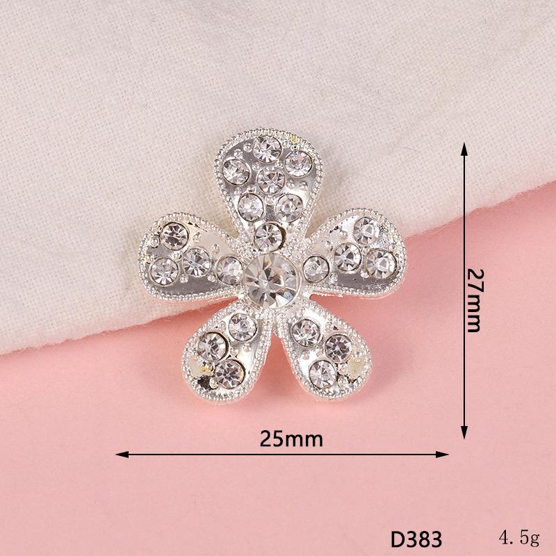 Five-Petal Diamond Flower Snowflake DIY Phone Shell Sticker