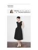 Early Autumn Light Luxury Hepburn-Style Sleeveless Waist-Hugging Dress for Women