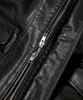 Qs Washed Faux Leather Blouson (Dk Brown)