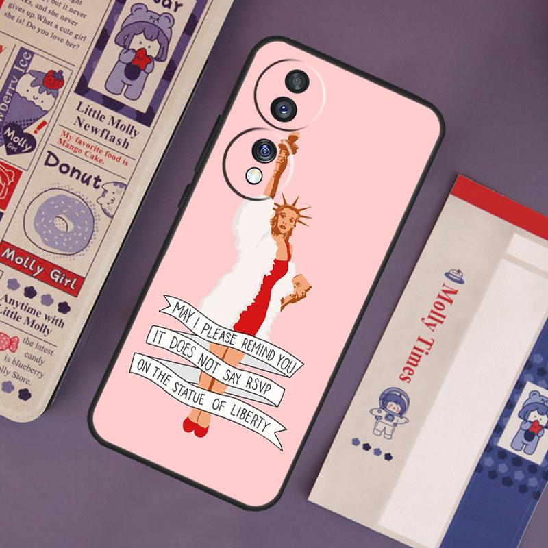 Feminist Girl Case For Honor 200 50 70 90 Lite X9b X9a X8b X8a X8 X9 X9c Honor Magic 7 Lite 6 5 Pro Cover