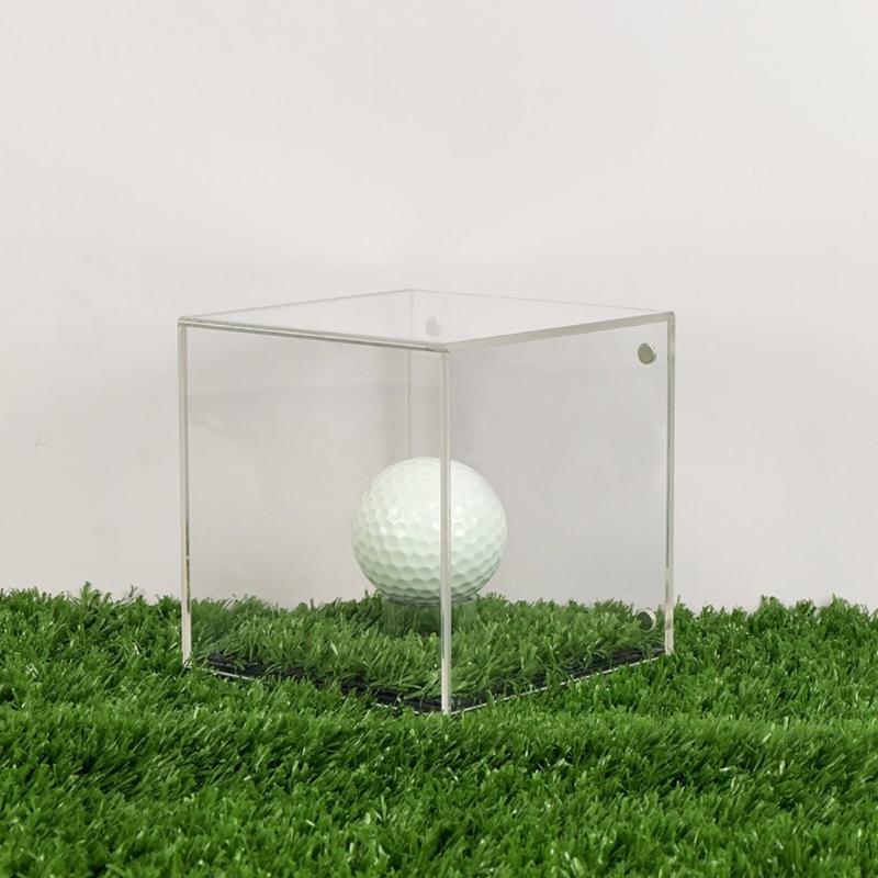 Custodia Trasparente per Palline da Golf con Coperchio Sigillato Contenitore per Conservazione Palline da Golf Firmate Scatola Antipolvere per Conservazione Palline da Golf
