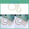 European Vintage Gold Metal Fishbone Necklace With Geometric Pendant For Fashion Women