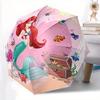 1pc Mermaid Adventure: Automatic Opening/Closing Umbrella with Portable Tri-Fold Design, 8-Bone Iron Frame - Outdoor, for Fans, Travelers, E