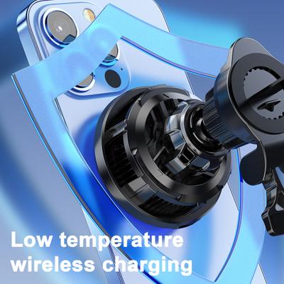 Carregador Magnético para Carro com Rotação de 360 Graus Fácil de Instalar Saída de Ar do Carro Carregamento Sem Fio Carregador Rápido Suporte para Telefone