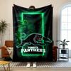 Penrith Panthers  Soft and comfortable flannel Suitable for sofas living rooms outdoor camping travel and also makes a great anniversary gif