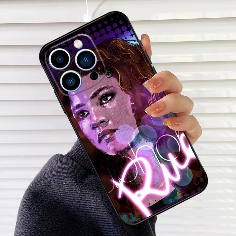 Euphoria Zendaya Phone Case For iPhone 17 16 15 14 13 12 11 Pro Max mini 15 16 Plus 16e 17 Air Cover Fundas