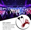 3.5mm Jack Wired Earphone with Microphone Volume Adjustable In-ear Headphone Earbuds Music Listening Headset Dual Coil Dynamic