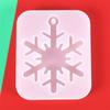 DIY Crafts Hanging Snowflake Resin Molds Epoxy Resin Mold Christmas Gift Silicone Pendant