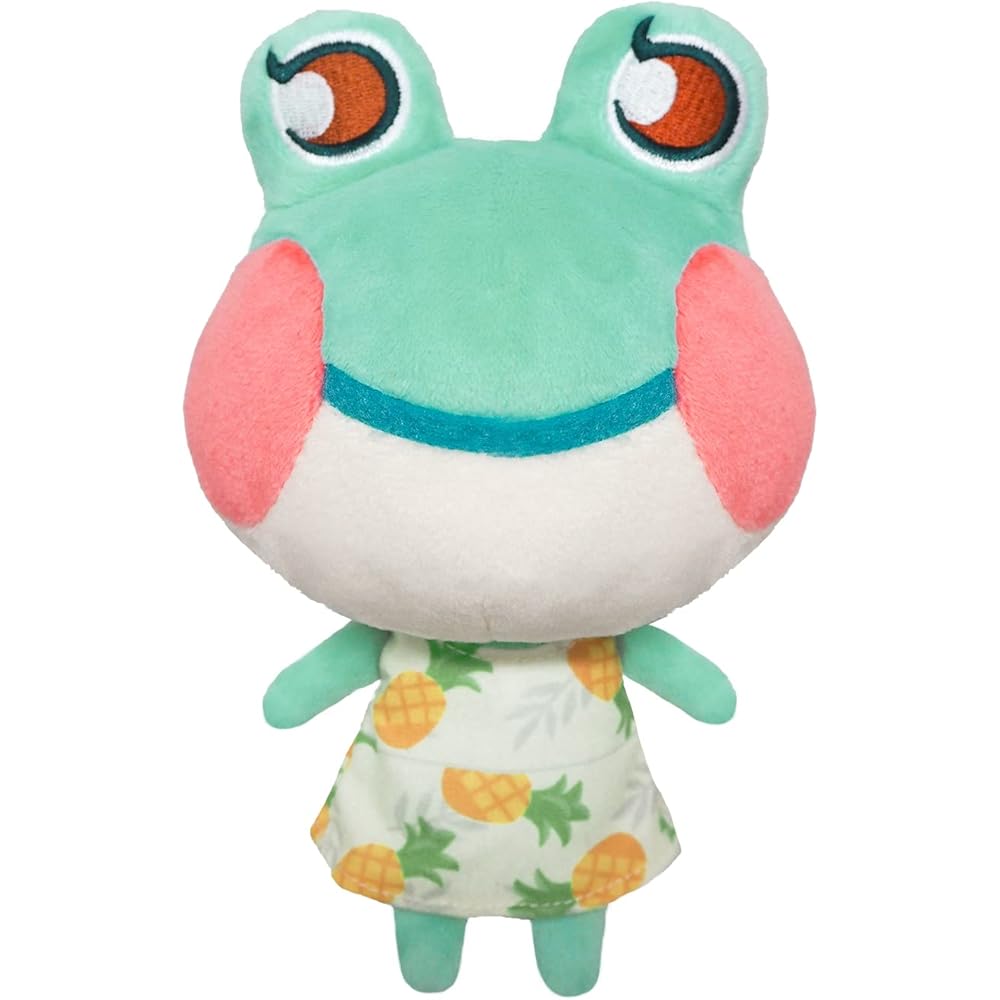 San-ei Trading Animal Crossing All Star Collection Rainy Plush Toy 11x10x19cm