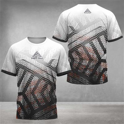 Men's Sports Quick Dry T-Shirt Outdoor Fitness Training Clothes Breathable Tennis Top Lightweight Running Short-Sleeved T-Shirts