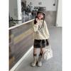 Kids Girls Cute Cartoon Print Casual Loose Round Neck Long Sleeve Pullover Sweatshirt