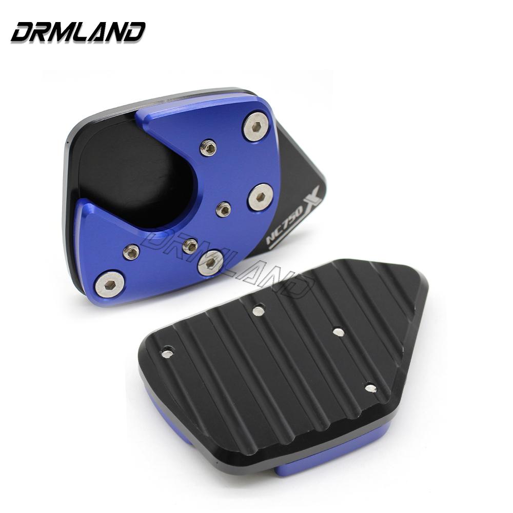 For HONDA NC750X NC750 X X-ADV 2017- Motorcycle Kickstand Foot Side Stand Pad Plate Enlarger Support Extension
