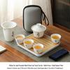 Woding Portable Ceramic Travel Tea Set