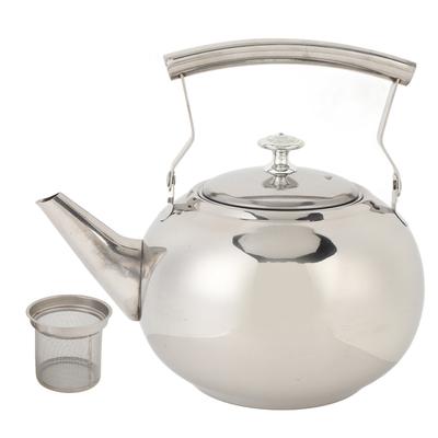 Stainless Steel Tea Pot Multi Purpose Stove Top Whistling Tea Kettle with Filter for Home Camping 1.5L