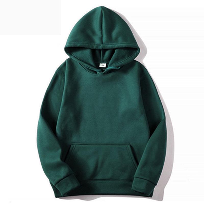 Unisex Autumn/Winter Hoodie: European Size, Loose Fit, Plus Size, 220g Fabric