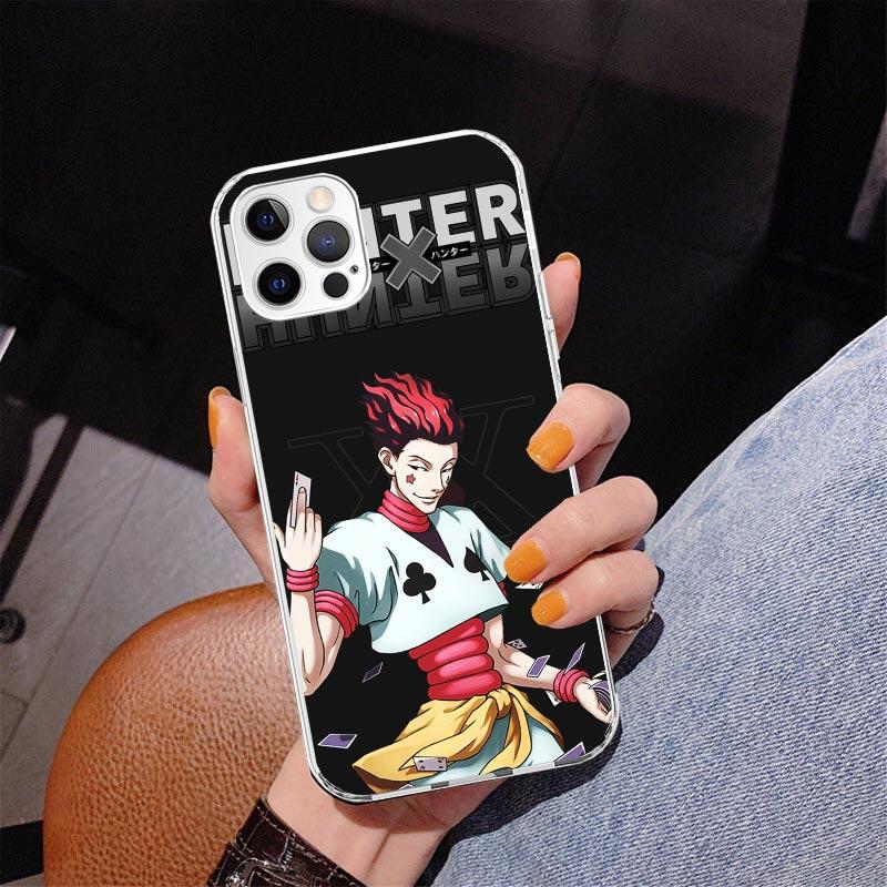 

Hunter X Hisoka Phone Case For iPhone 17 Air 16 Pro Max 16E 15 + 14 Plus 11 12 13 Mini 7 8 SE Gift Print Cover Fundas 17 Air 16 iPhone 12 (12 Pro)