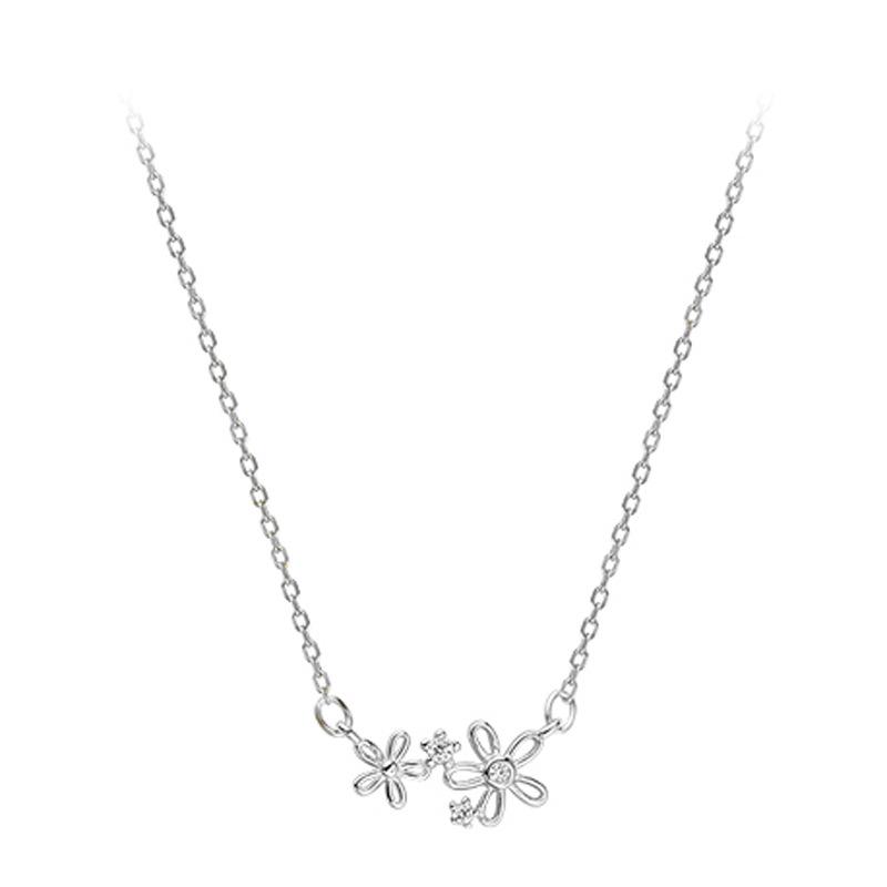 Sunflower Daisy Collarbone Chain Female Simple Creative Sense Literary Small Fresh Flower Necklace