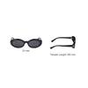 Miu Miu Exquisite Fashion Design Oval Sunglasses Women sunglasses Black SMUB09_E16K_FE08Z_C_052