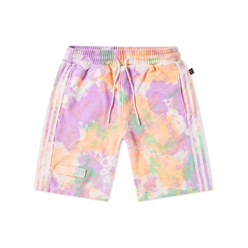 Adidas Originals Trefoil Gradient Casual High-Waisted Drawstring Straight-Leg Shorts Men Bottoms Multicolor CW9417